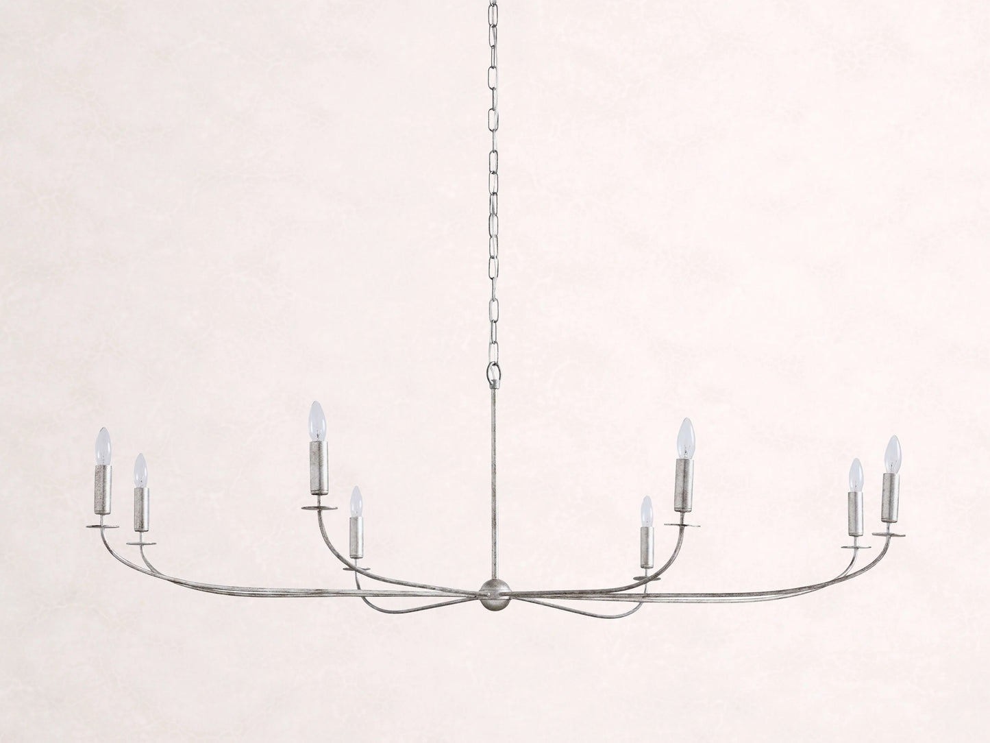Arnett Round Chandelier in Silver
