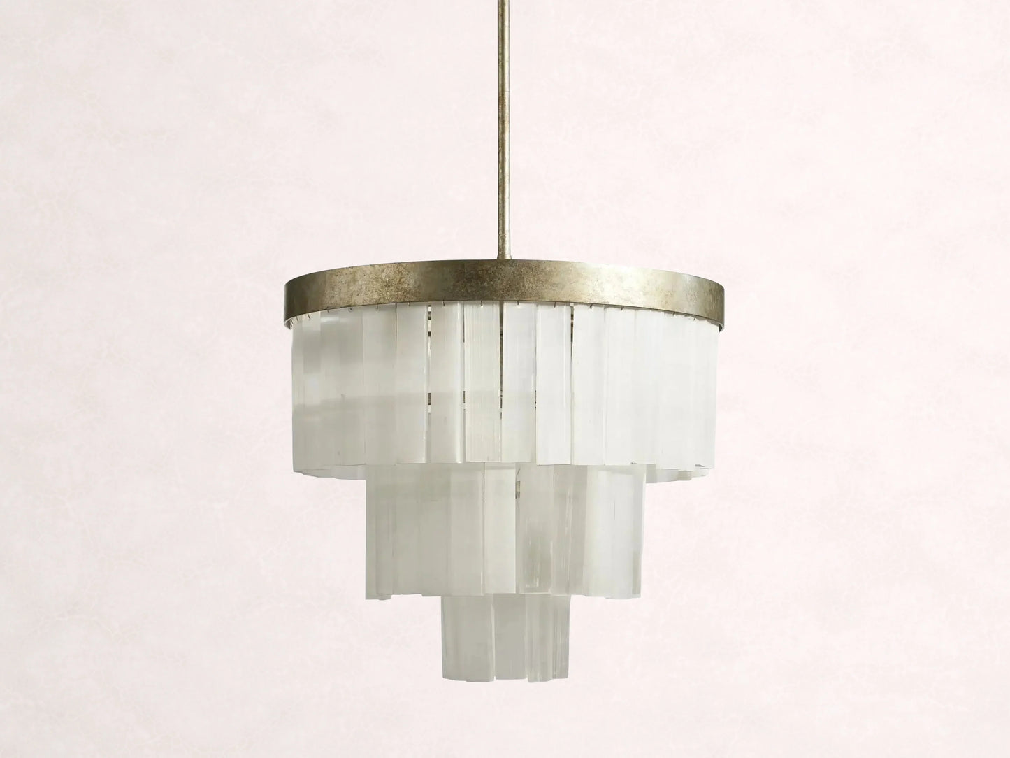 Cameron 3 Tier Selenite Chandelier