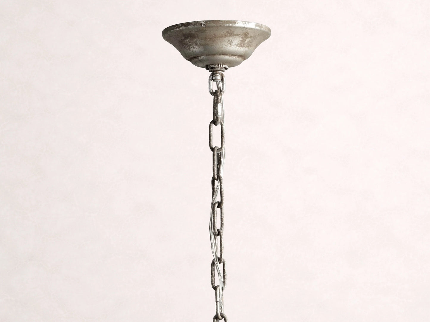 Aubrey Round Chandelier in Silver