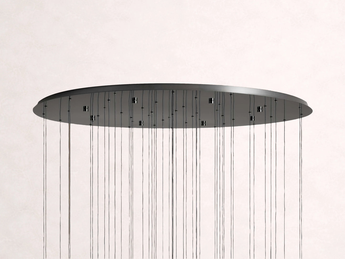 Soltaire Crystal Round Chandelier 17" 24'' 36'' 48" 58''D