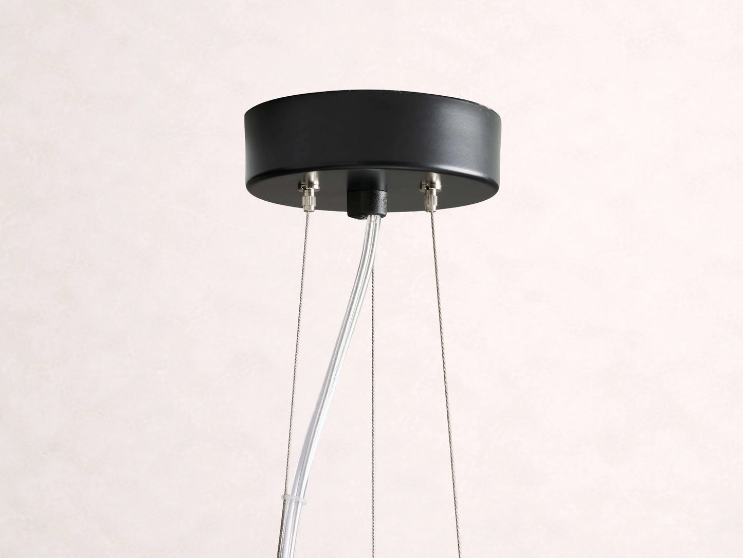 Nuvola White Milk Glass Chandelier 30''D