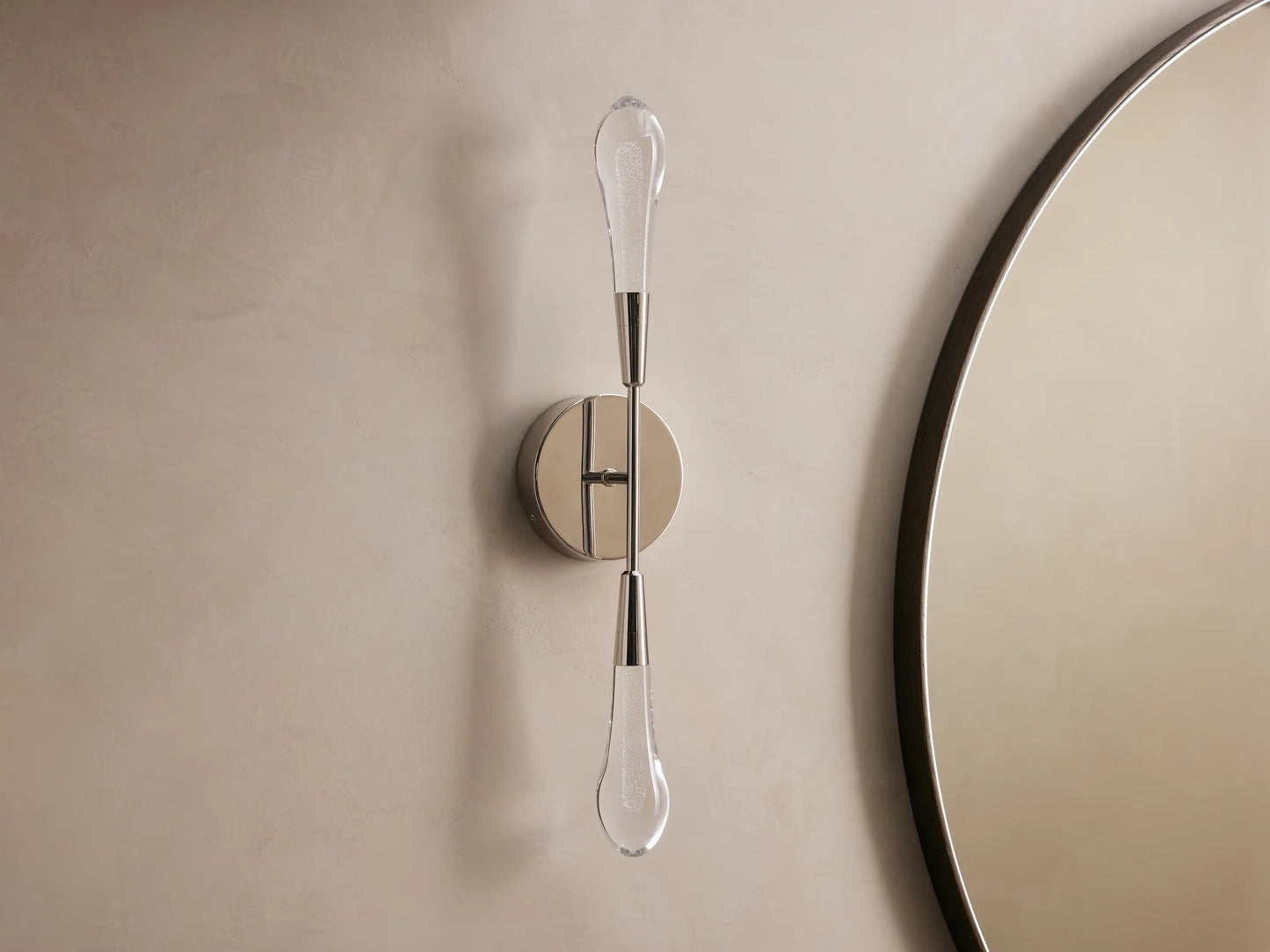 Soltaire Crystal Double Wall Sconce - Richardrider