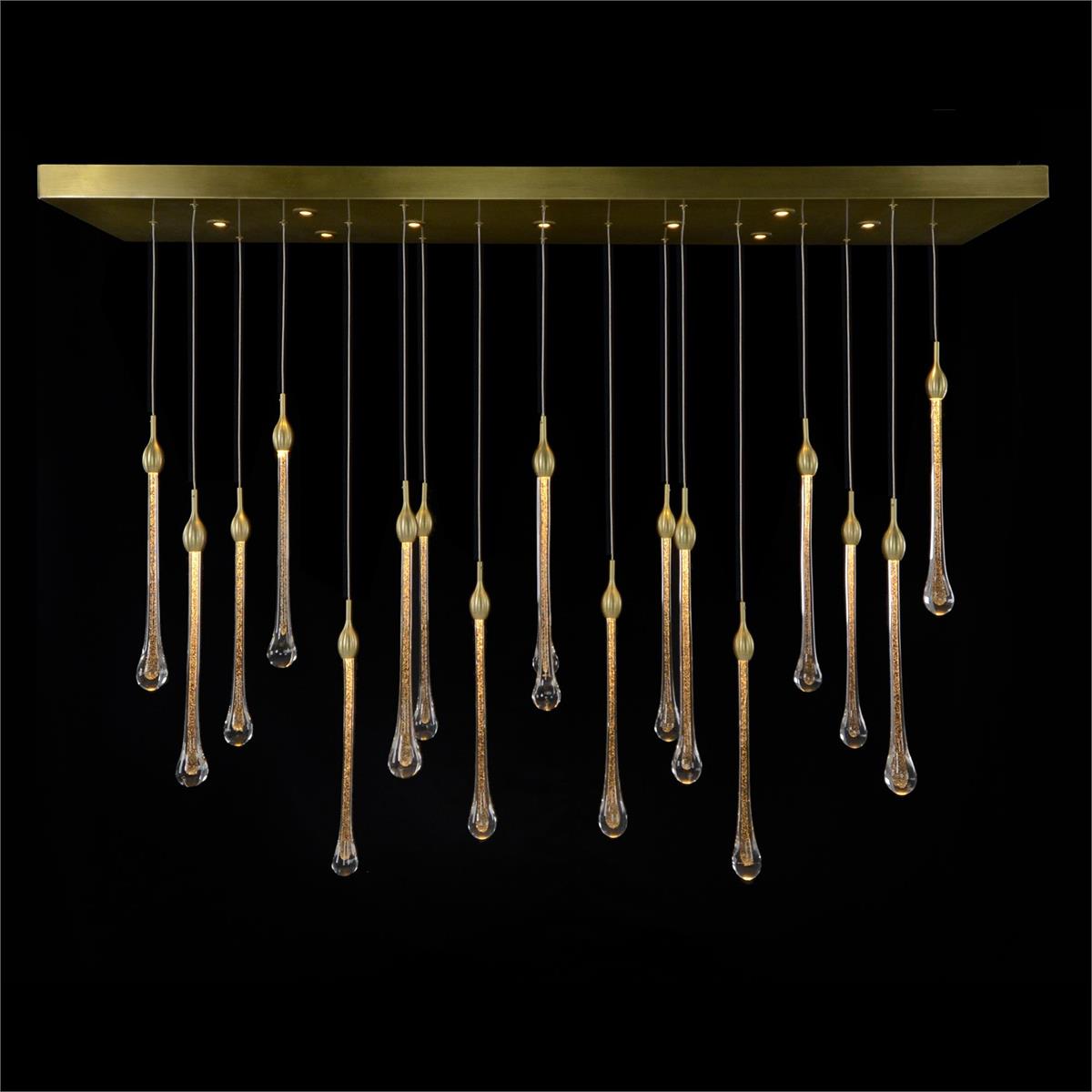 Luna: Thirty-Light Crystal Drop Chandelier - Richardrider