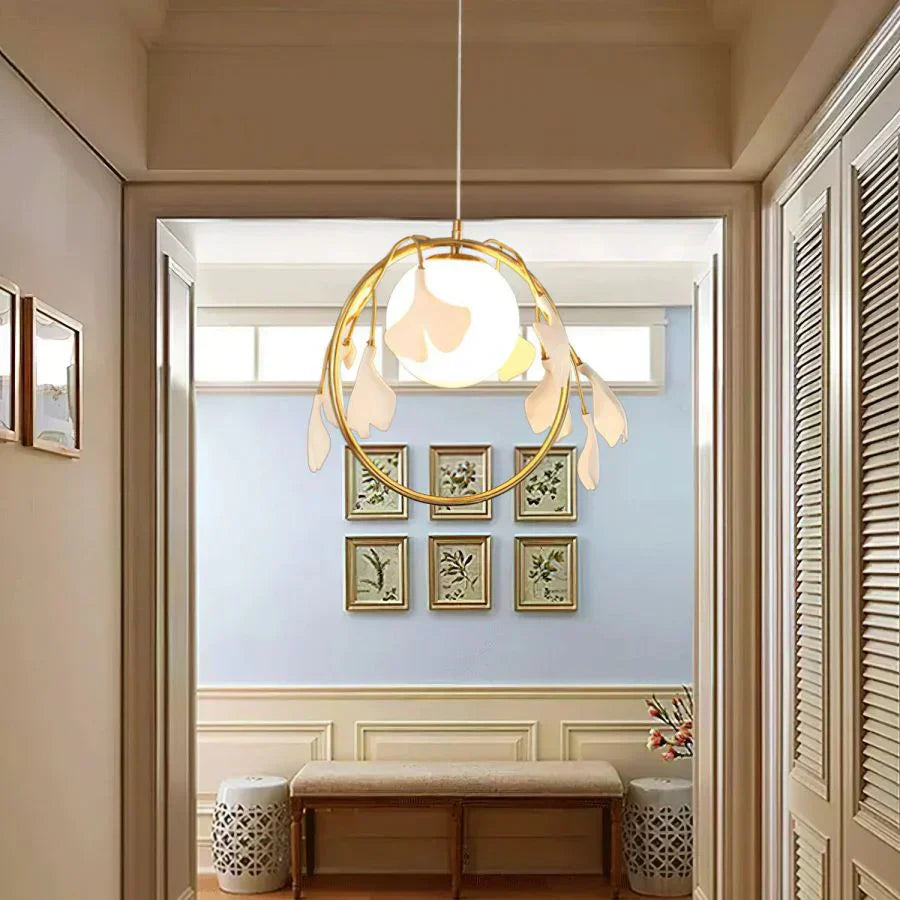 Ceramic Ginkgo Pendant Lamp - Richardrider