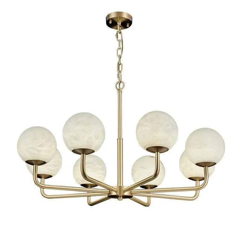 Alabaster Modern Global Dining Chandelier - Richardrider