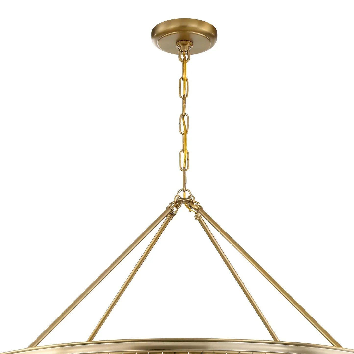 Calypso 8-Light Chandelier with Clear Crystal Drops - Richardrider