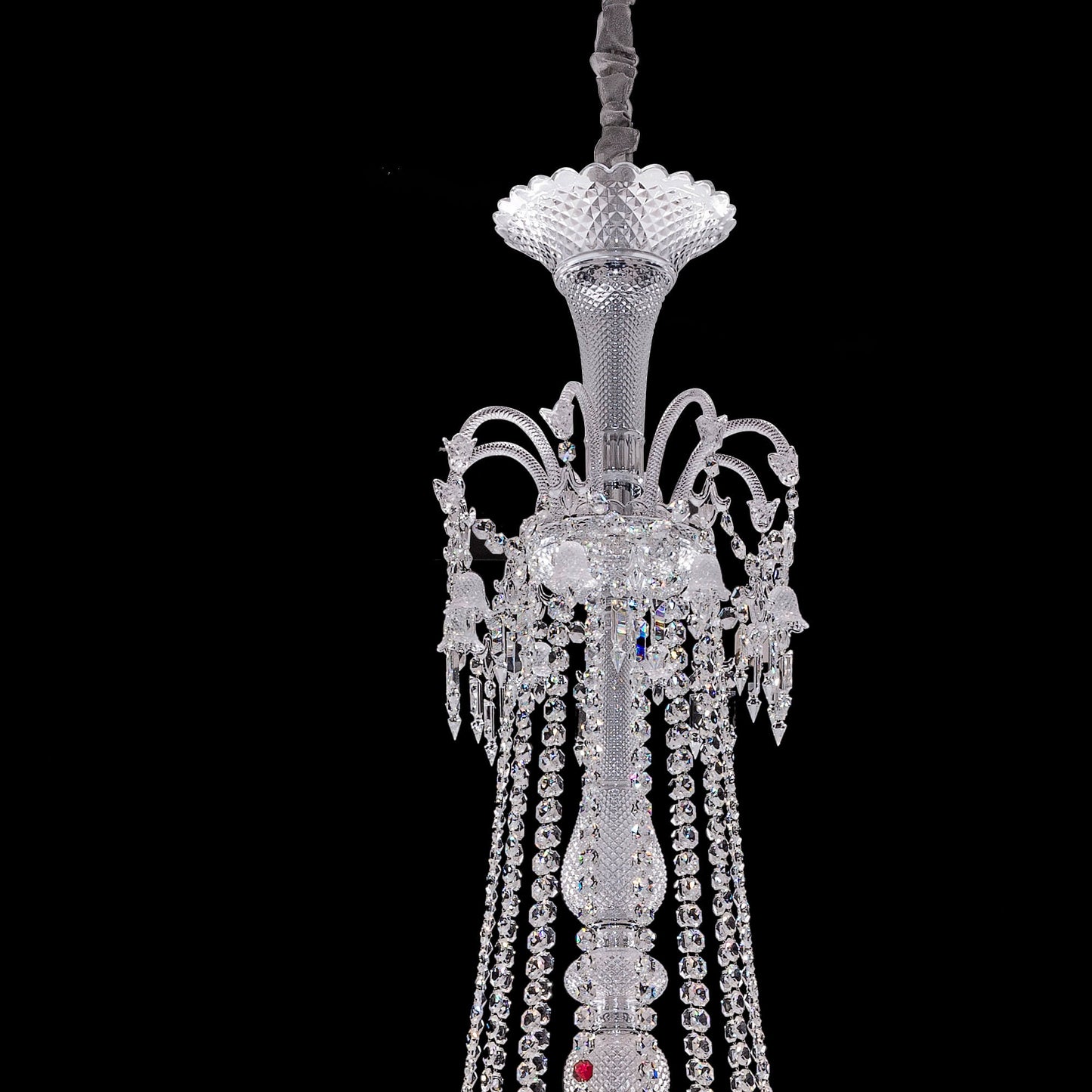 Huge 67 lights baccarat chandelier