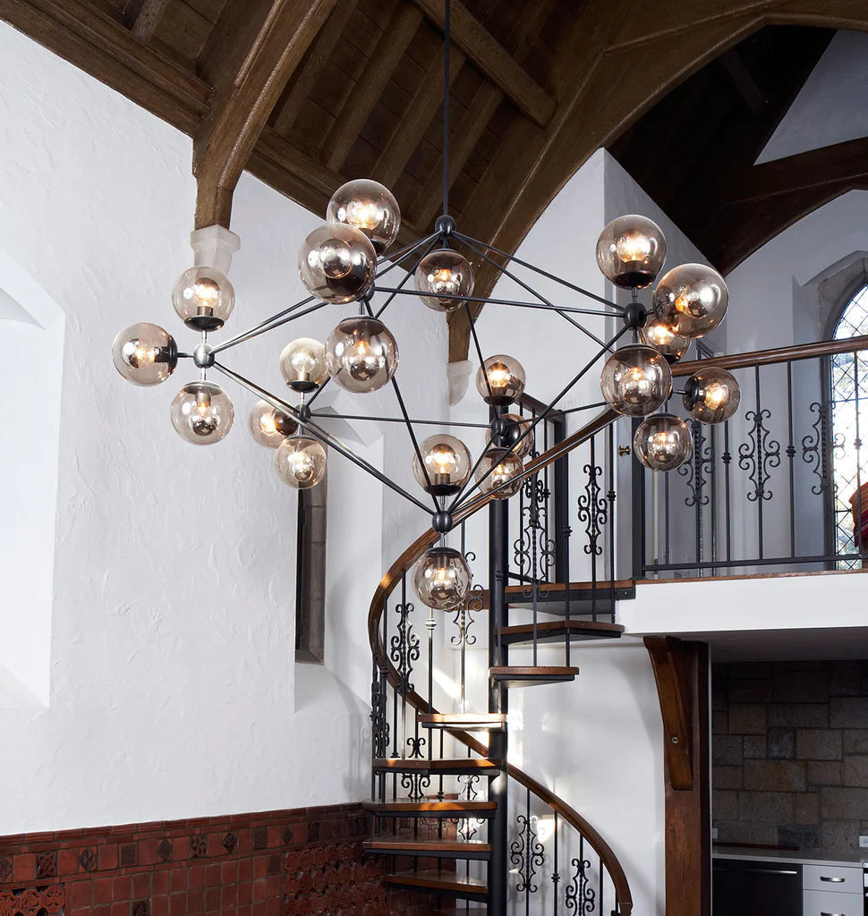 Modo Chandelier - 6 Sided, 21 Globes - Richardrider