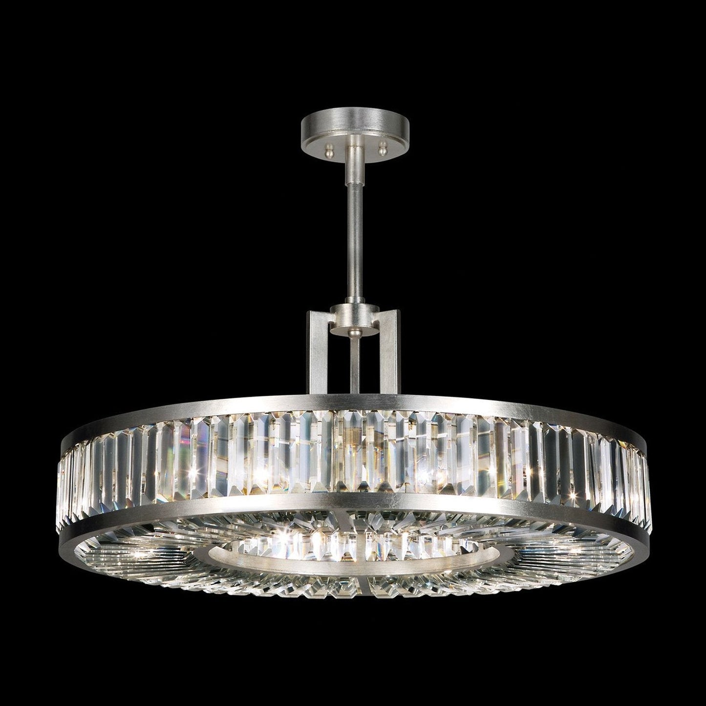 Riley Art Crystal Enchantment 29" Round Pendant