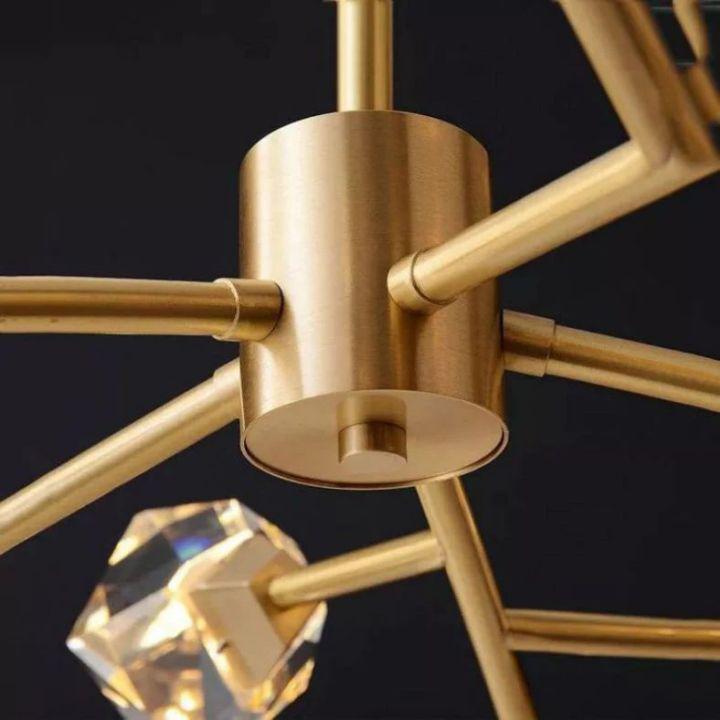 Isaro Faceted Oval Chandelier For Living Room - Richardrider