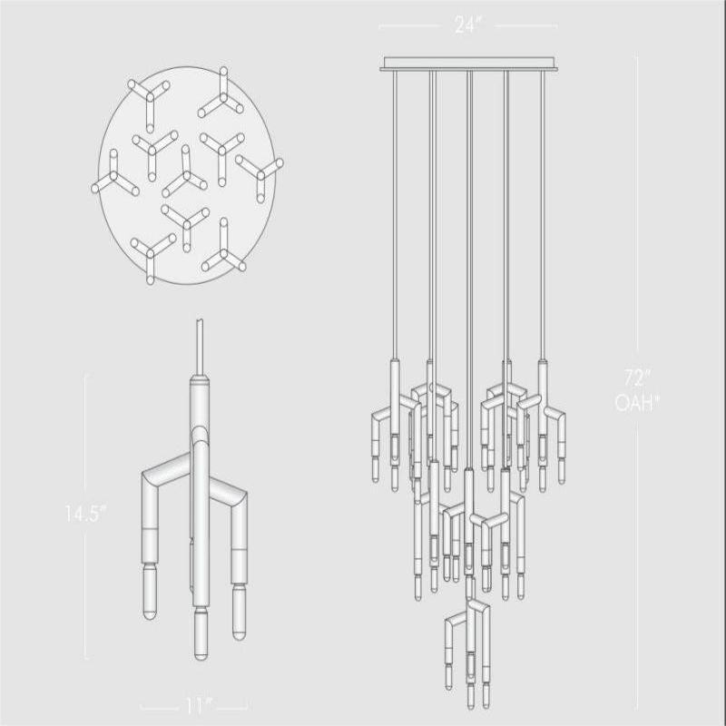 Jarvis 10 Lights Cirular Chandelier - Richardrider