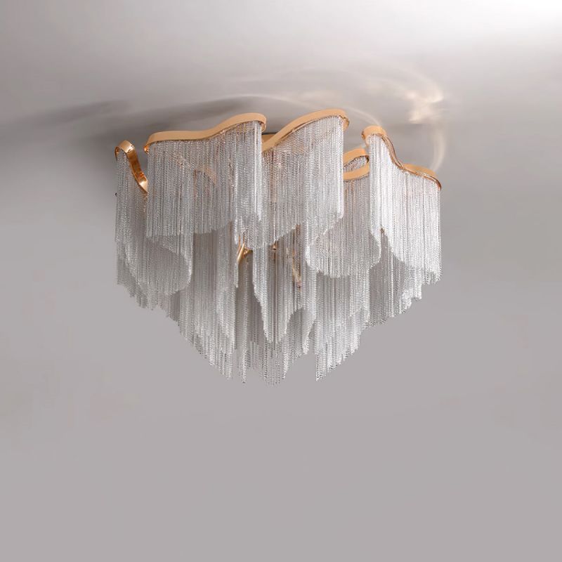 Modern Aluminum Chain Tassel Pendant - Richardrider