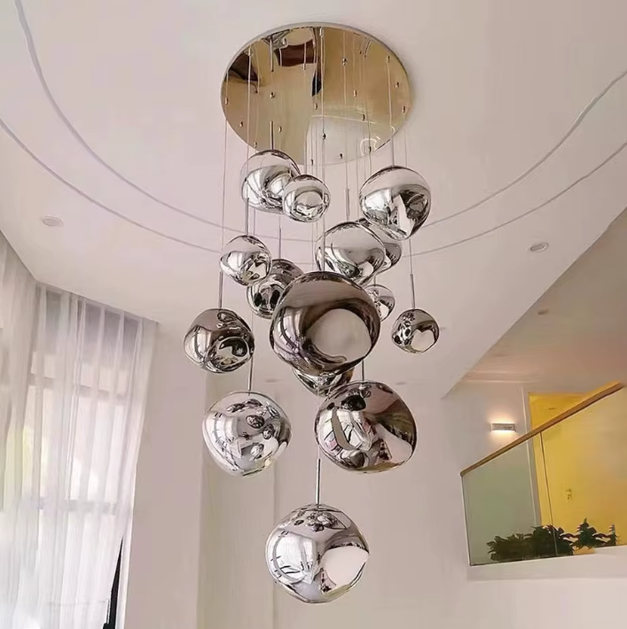 Modern Rock Acrylic Special Shape Pendant Lighting