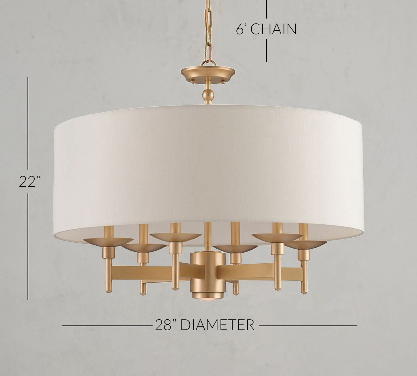 Cortez Chandelier 28" - Richardrider