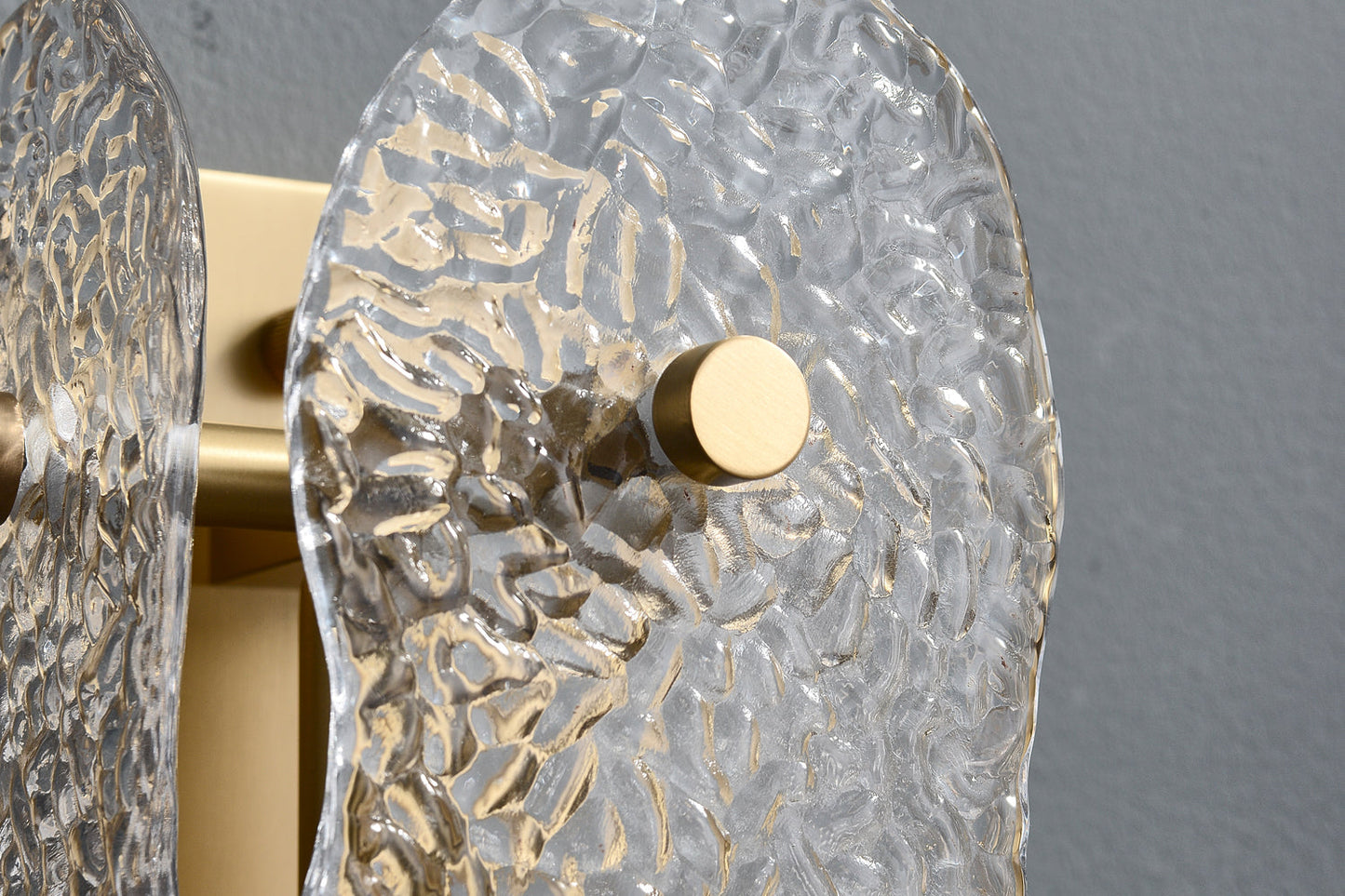 Ice Sculpture Glass Wall Sconce - Richardrider