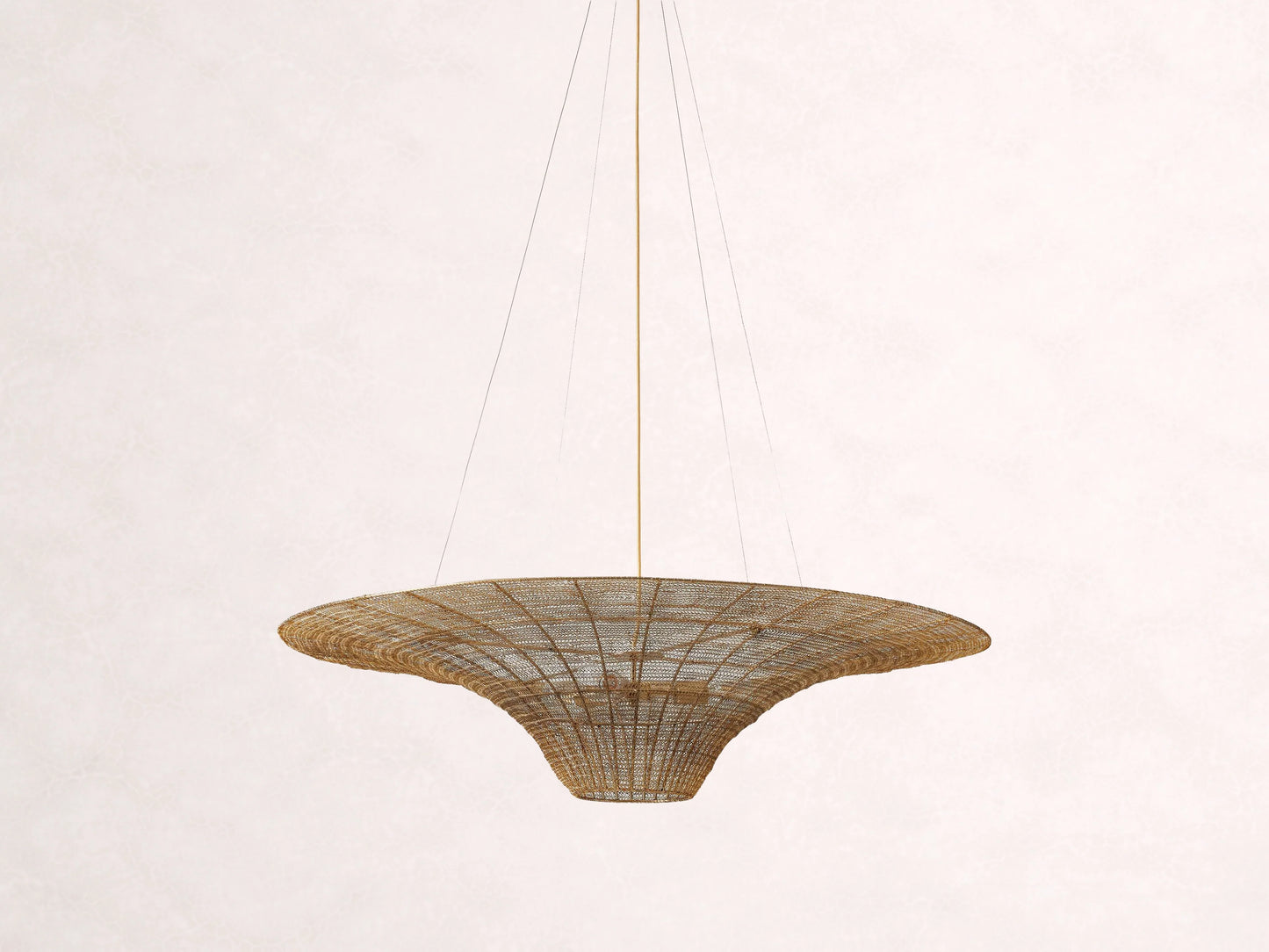 Mirza Caping Chandelier 48''D
