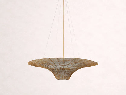 Mirza Caping Chandelier 48''D