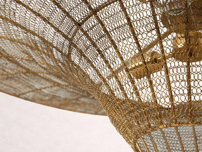 Mirza Caping Chandelier 48''D