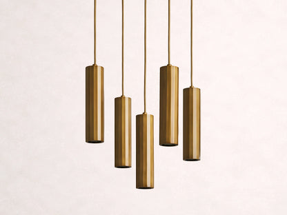 Matthie Metal Round Chandelier 15''D