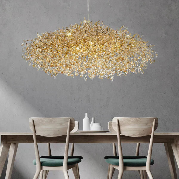 New Modern Light Luxury Branch Crystal Chandelier for Dining /Living Room - Richardrider