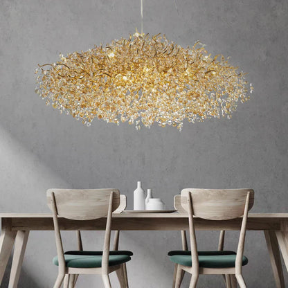 New Modern Light Luxury Branch Crystal Chandelier for Dining /Living Room - Richardrider