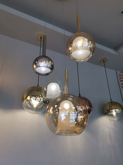 Nordic Bubble Glass Pendant Chandelier for Living Room/Bedside/Dining Room
