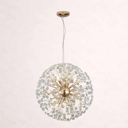 Dandelion Spherical Crystal Pendant Light
