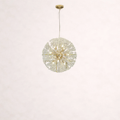 Dandelion Spherical Crystal Pendant Light