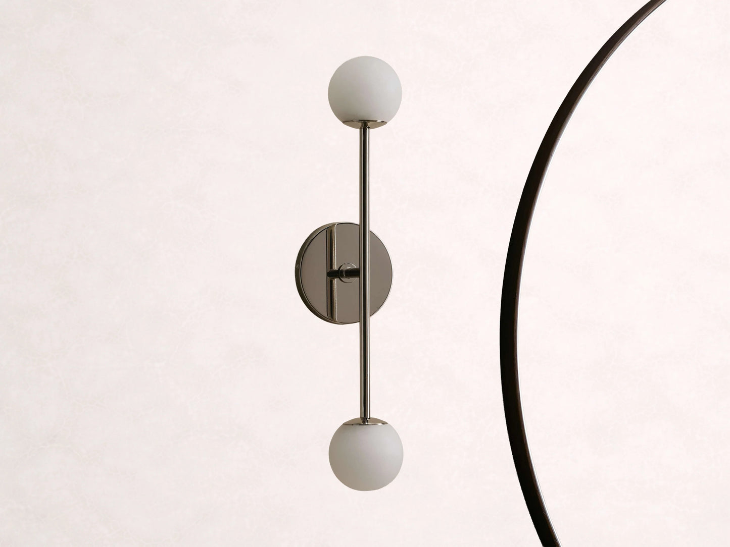 Girouette Alabaster Double Sconce