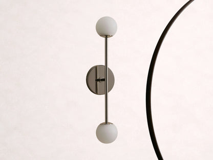 Girouette Alabaster Double Sconce