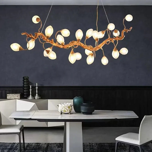 Art Clear Elegance Bubble Branch Linear Chandelier - Richardrider
