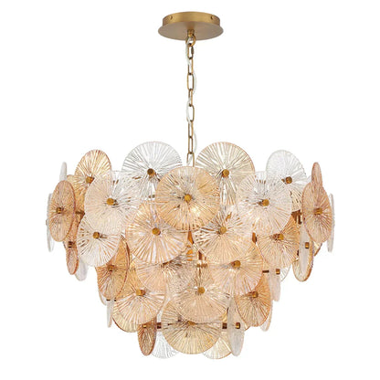 Suna Round Chandelier 12 Light 30" W - Richardrider