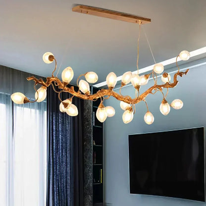 Art Clear Elegance Bubble Branch Linear Chandelier - Richardrider