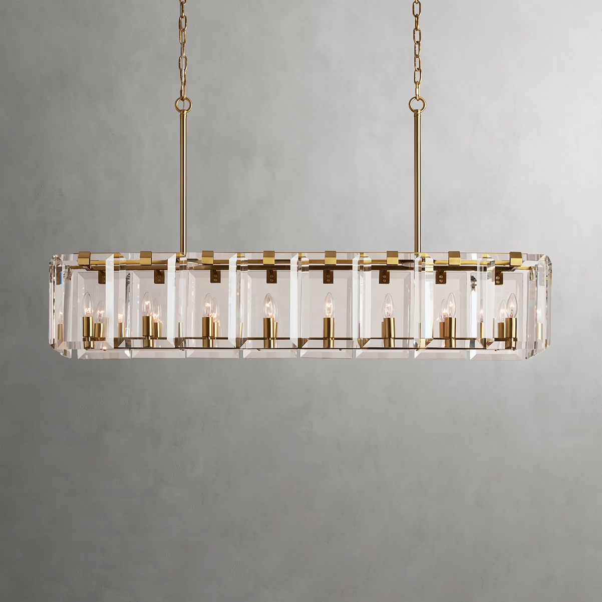 Amaya Rectangular Chandelier40''53''