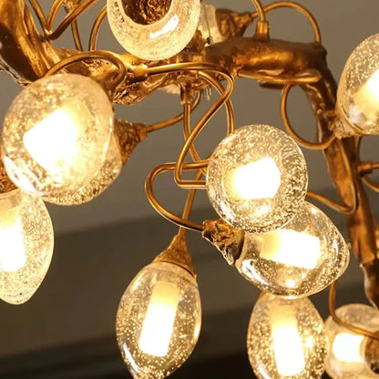 Art Clear Elegance Bubble Branch Linear Chandelier - Richardrider