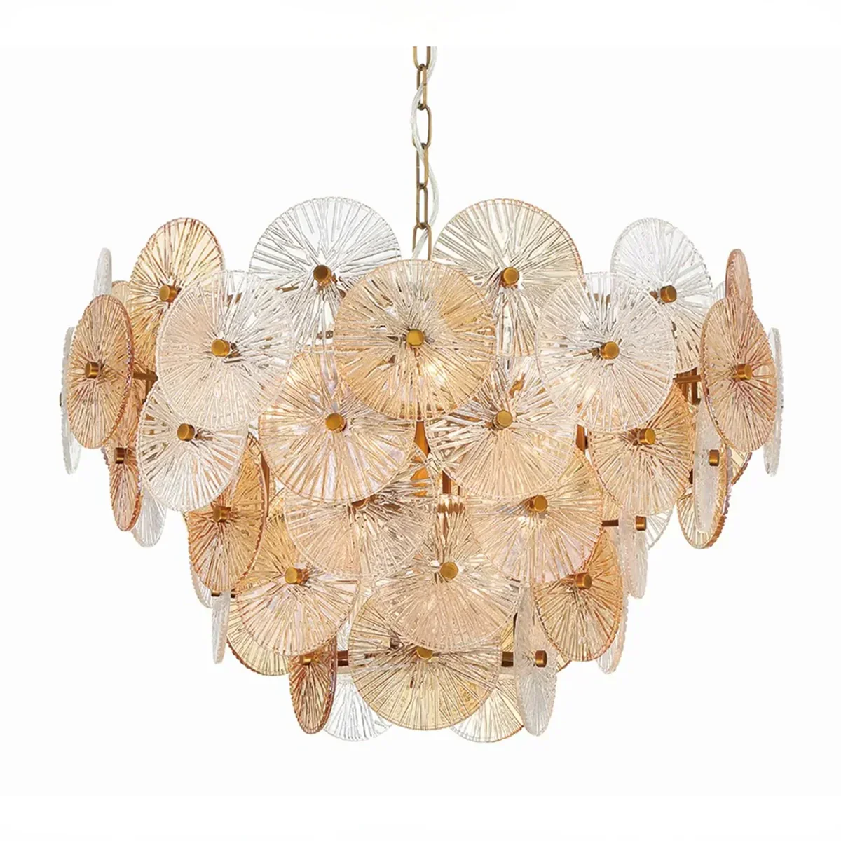 Suna Round Chandelier 12 Light 30" W - Richardrider