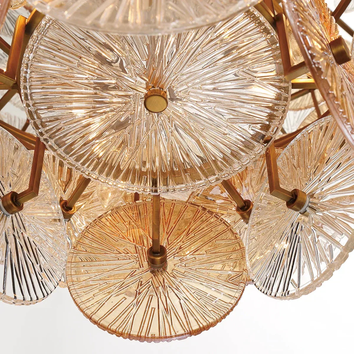 Suna Round Chandelier 27 Light 40"W - Richardrider