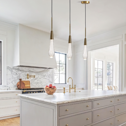 Soltaire Crystal Pendant 1 light 2 lights - Richardrider