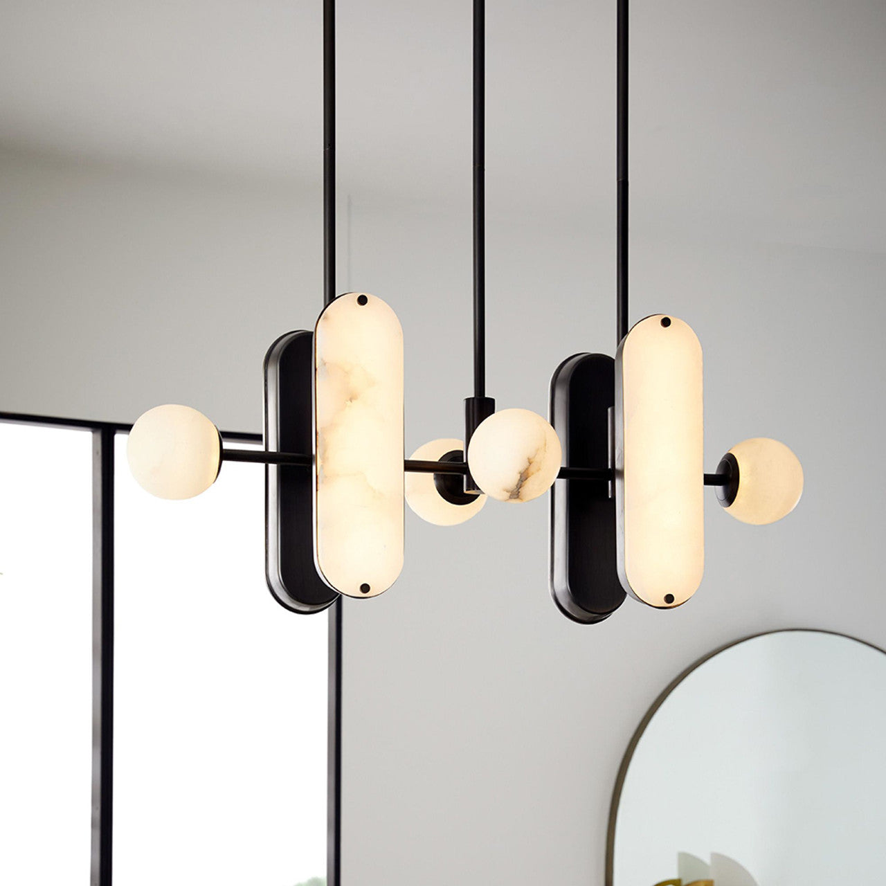 Maradona Pendant Light, Designer Choice Linear Chandelier - Richardrider