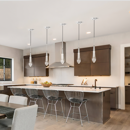 Soltaire Crystal Pendant 1 light 2 lights - Richardrider