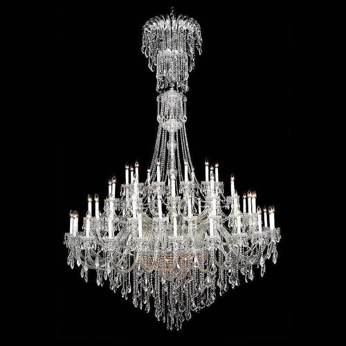 100 lights bohemia glass crystal chandelier
