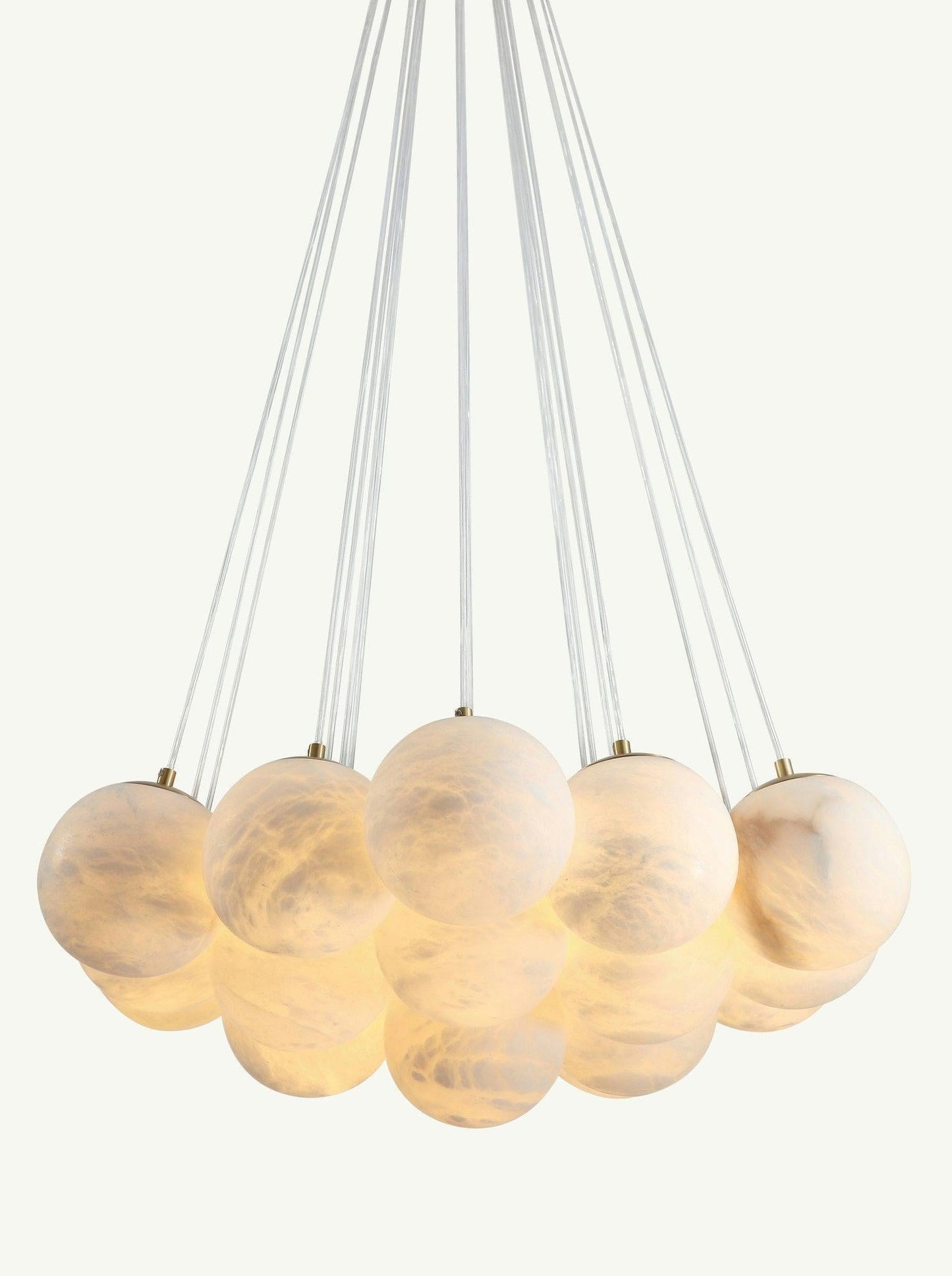 Aspen 19 Chandelier Alabaster - Richardrider