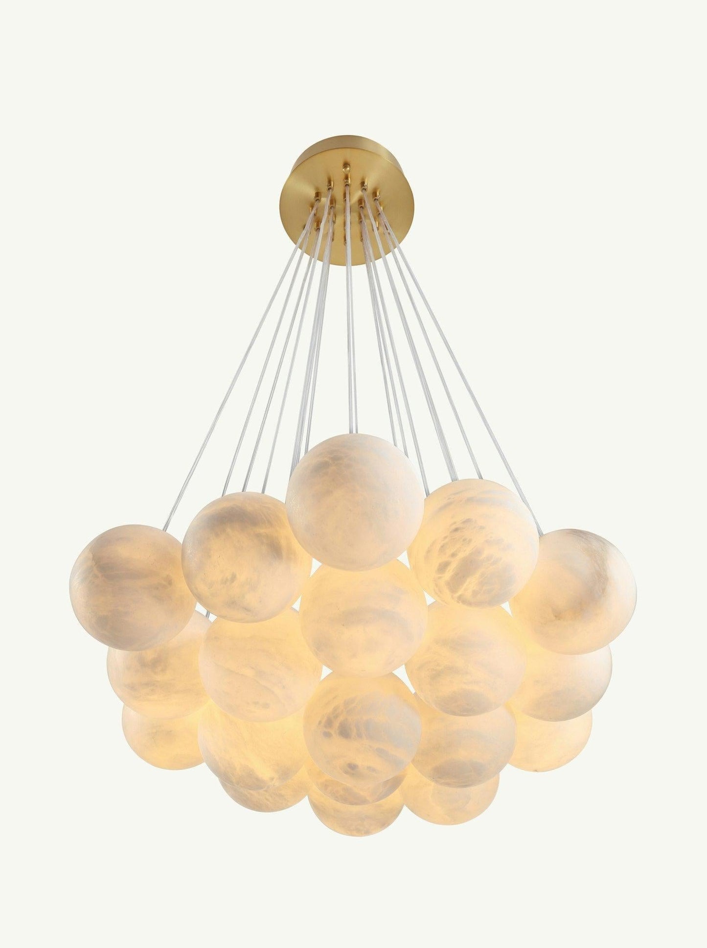 Aspen 19 Chandelier Alabaster - Richardrider