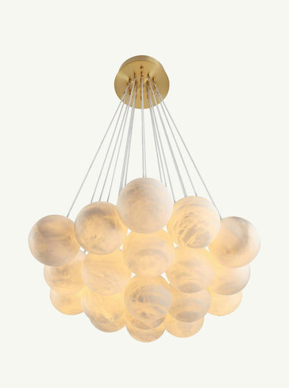 Aspen 19 Chandelier Alabaster - Richardrider
