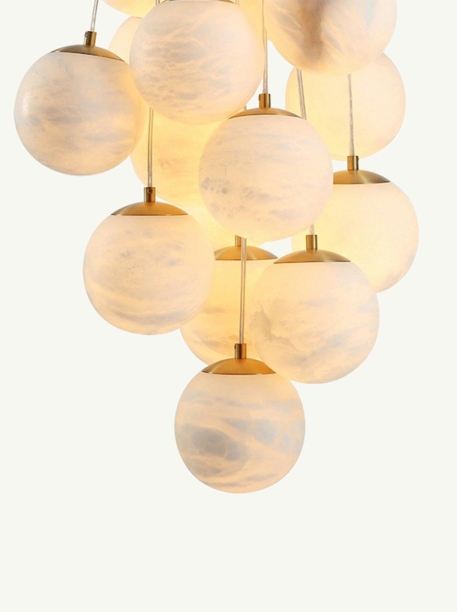 Aspen 13 Chandelier Alabaster - Richardrider