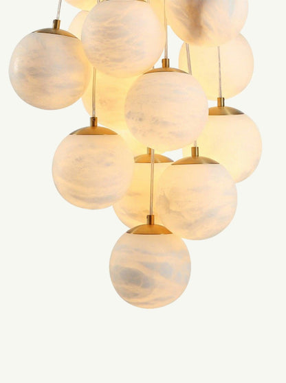 Aspen 13 Chandelier Alabaster - Richardrider