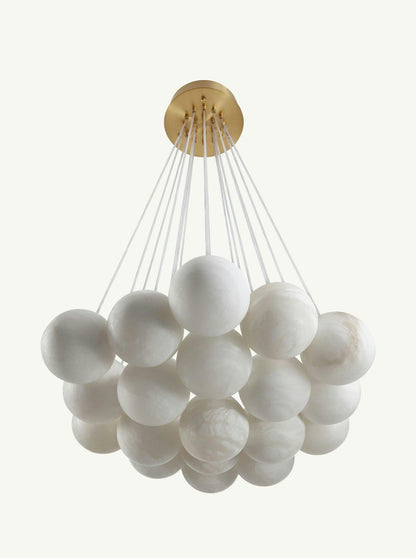 Aspen 19 Chandelier Alabaster - Richardrider