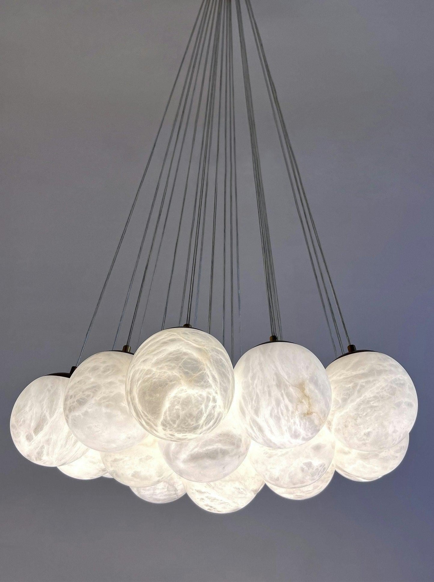 Aspen 19 Chandelier Alabaster - Richardrider