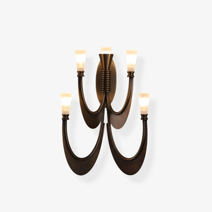 Metropolis Grand Alabaster Sconce