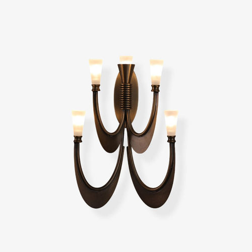 Metropolis Grand Alabaster Sconce